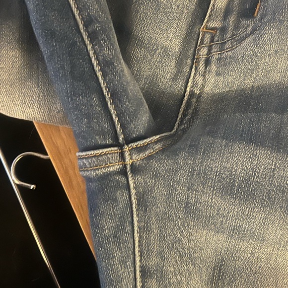 Risen 9/29 Straight Leg Ankle Distressed Jeans - Picture 10 of 10